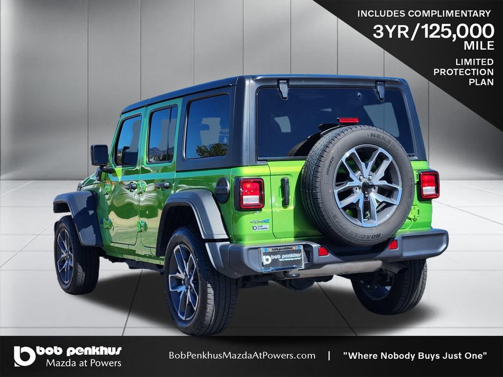 Used 2025 Jeep Wrangler Unlimited Sport S 4xe w/ Convenience Group AWD/4WD image 27