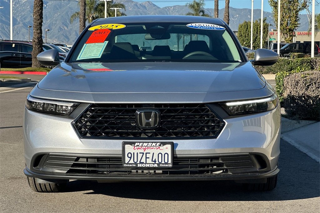 Certified 2025 Honda Accord LX image 9