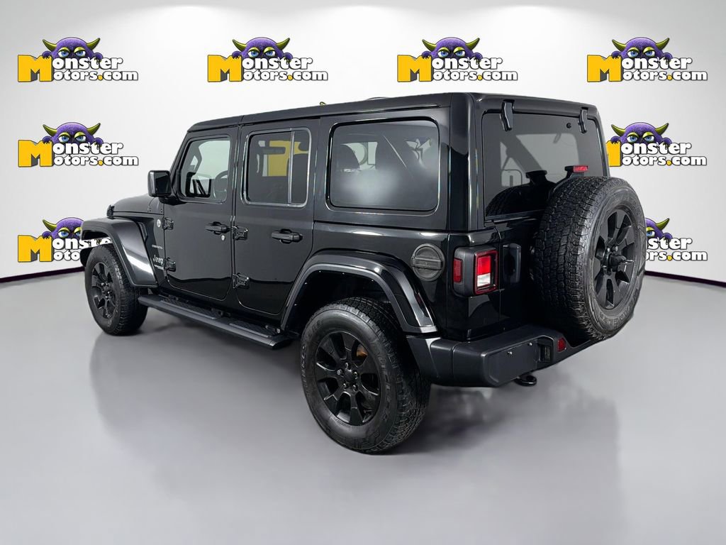 Used 2021 Jeep Wrangler Unlimited Sahara w/ Uconnect 4C Nav & Sound Group image 7