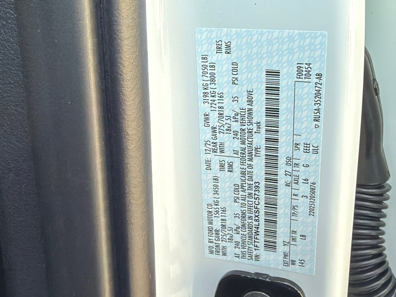 New 2025 Ford F150 Tremor w/ Bed Utility Package image 31