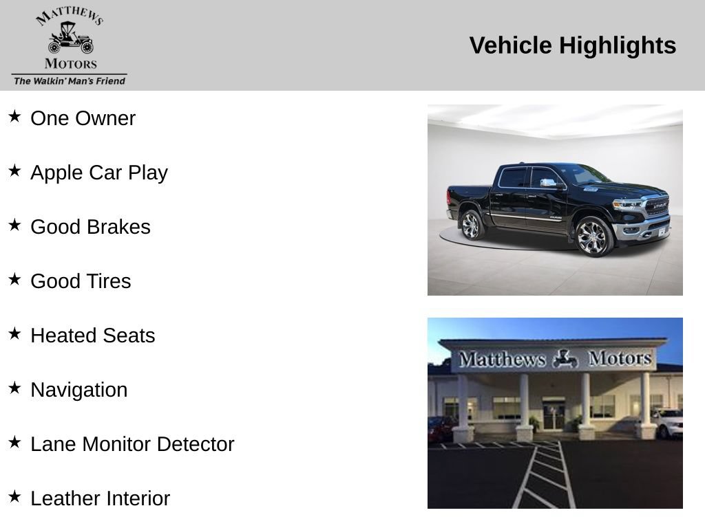 Used 2021 RAM 1500 Limited AWD/4WD image 14
