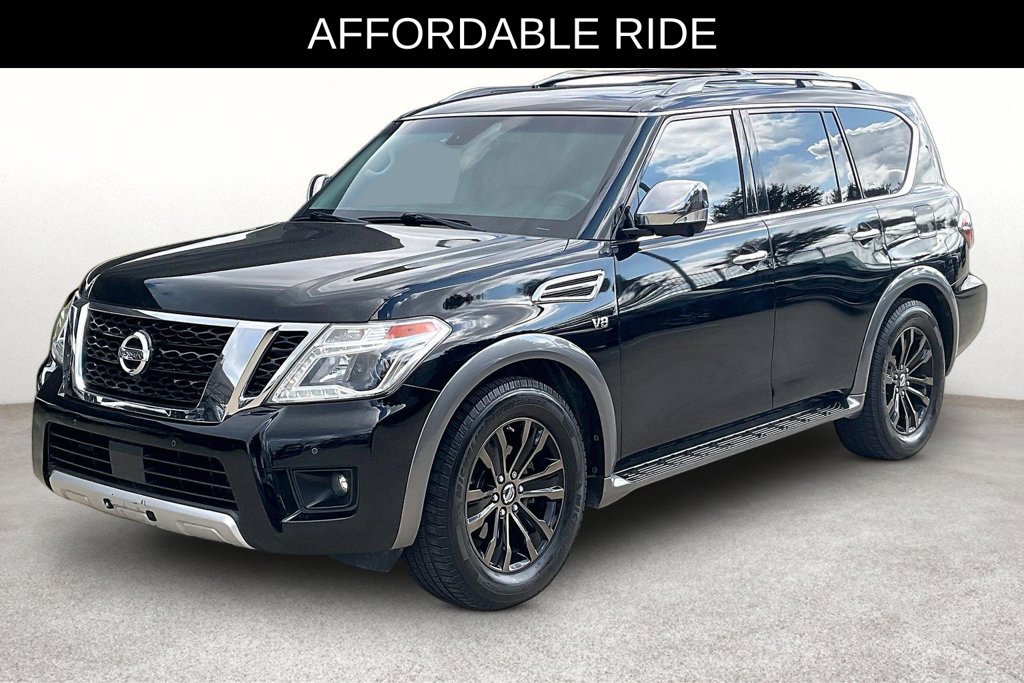 Used 2017 Nissan Armada Platinum w/ Captain Seat Package RWD image 9