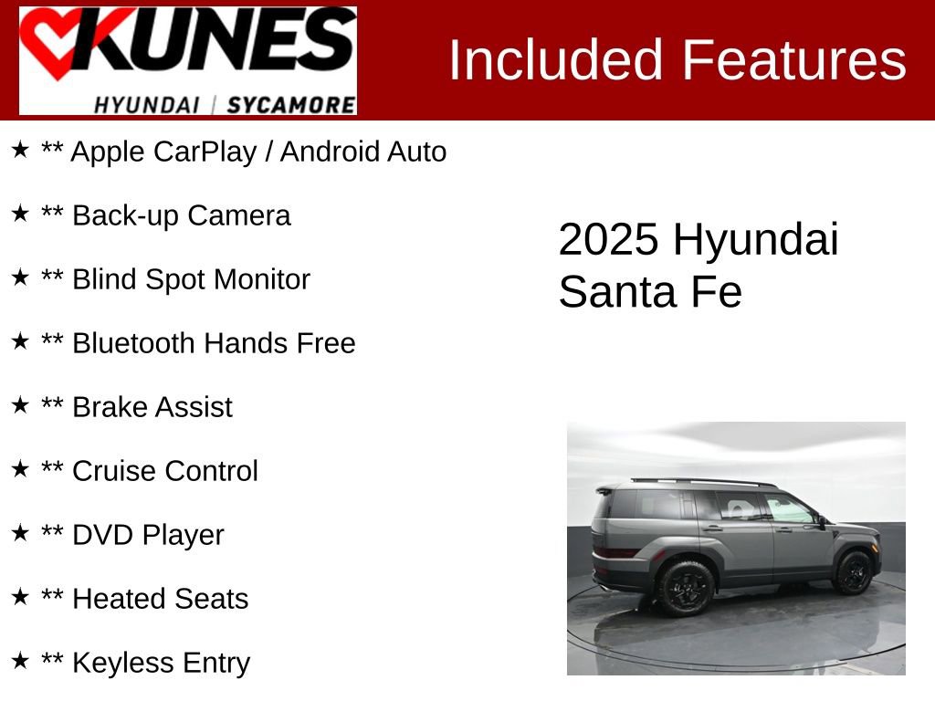 New 2025 Hyundai Santa Fe XRT image 2