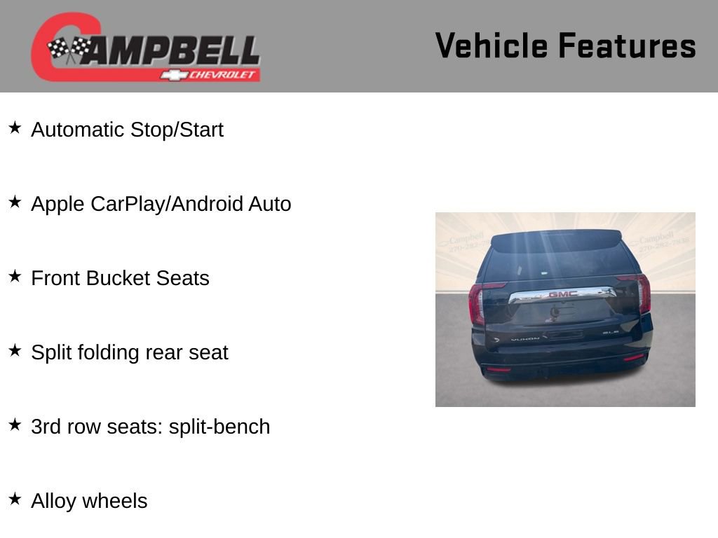 Used 2022 GMC Yukon XL SLE image 10