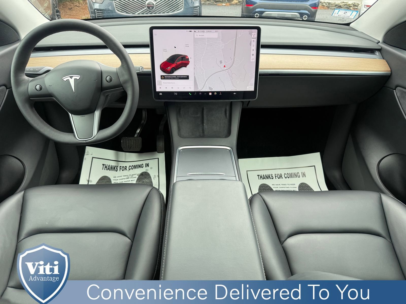 Used 2021 Tesla Model Y Long Range AWD/4WD image 2