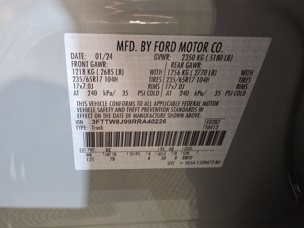 Used 2024 Ford Maverick XLT w/ Equipment Group 300A Standard AWD/4WD image 25