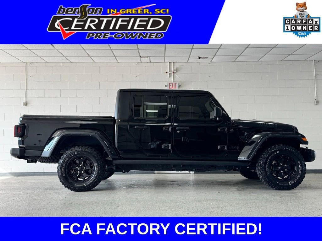 Certified 2022 Jeep Gladiator Willys image 1