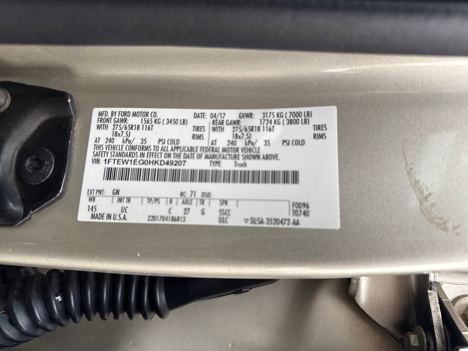 Used 2017 Ford F150 XLT w/ Equipment Group 302A Luxury image 30