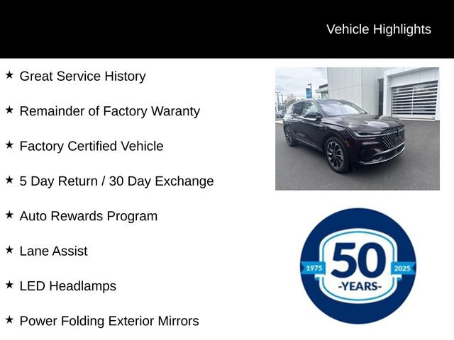 Used 2024 Lincoln Nautilus Reserve w/ Equipment Group 202A AWD/4WD image 8