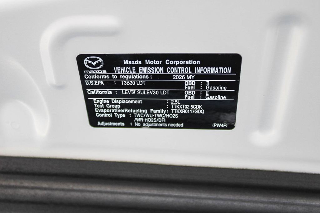 New 2026 MAZDA CX-50 AWD 2.5 S w/ Premium Package image 13