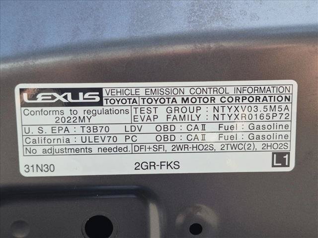 Used 2022 Lexus IS 350 F Sport w/ Accessory Package RWD image 21