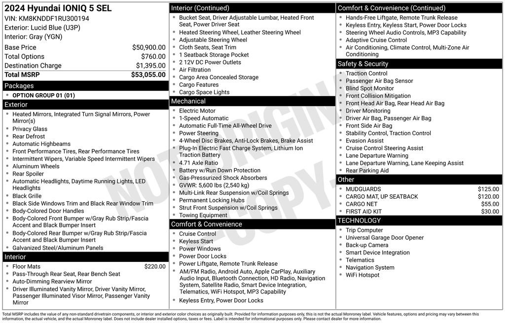 New 2024 Hyundai Ioniq 5 SEL image 6