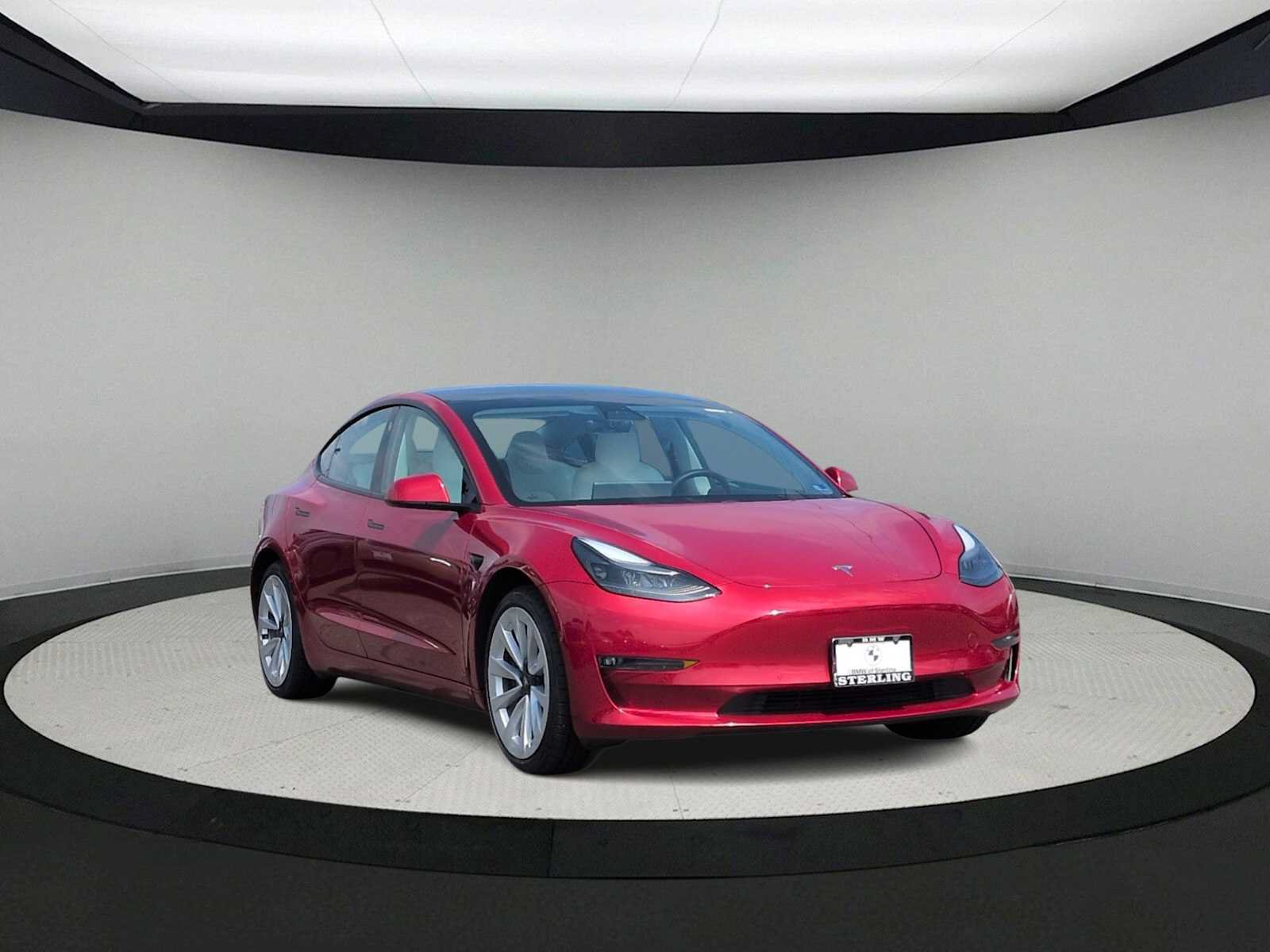 Used 2021 Tesla Model 3 Long Range AWD/4WD image 2
