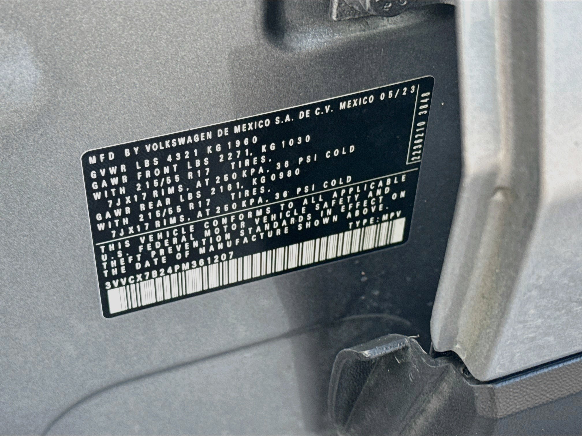 Certified 2023 Volkswagen Taos S FWD image 36
