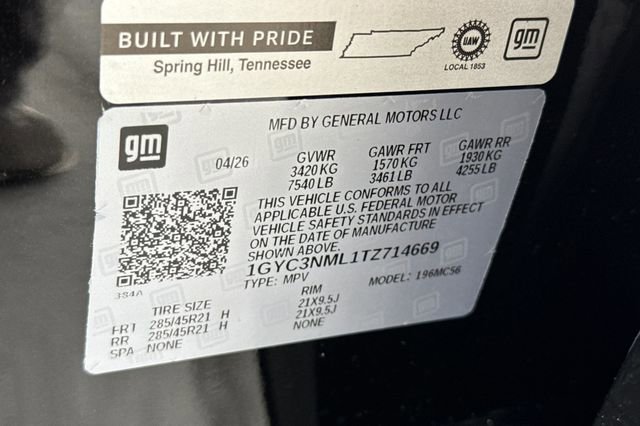 New 2026 Cadillac Vistiq Sport w/ LPO, Floor Liner Package AWD/4WD image 29