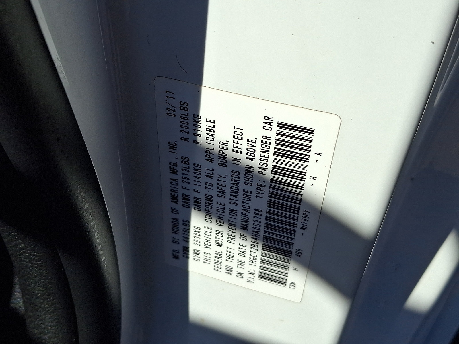 Certified 2017 Honda Accord EX-L image 27