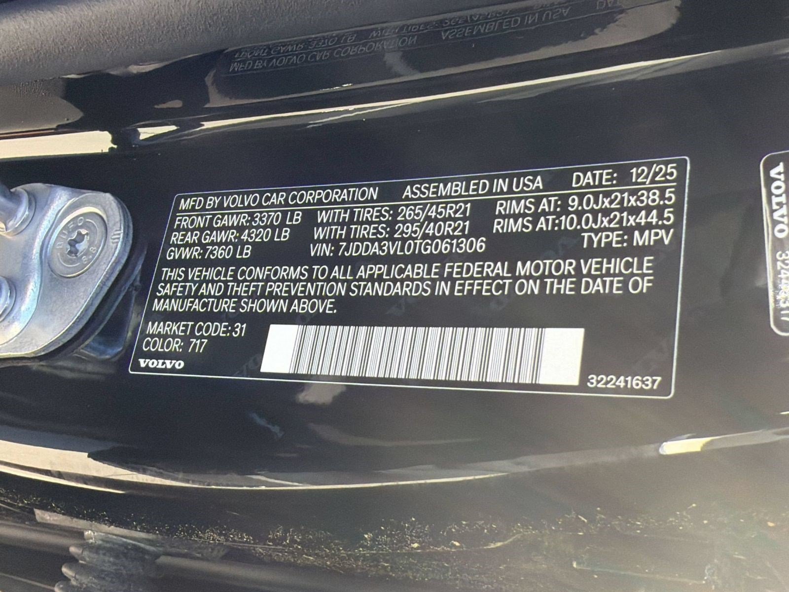 New 2026 Volvo EX90 Ultra AWD/4WD image 26