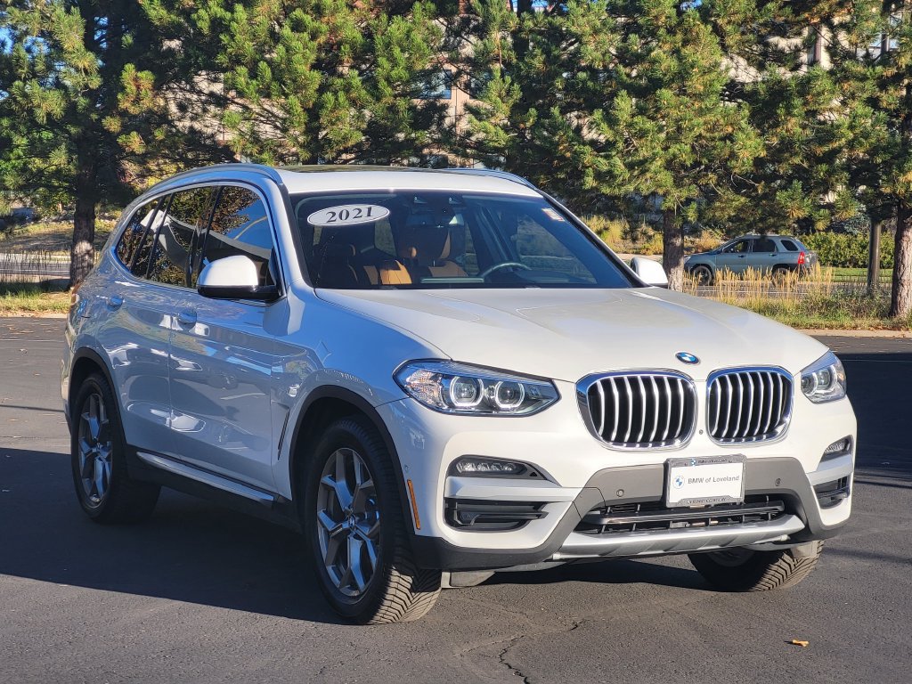Used 2021 BMW X3 xDrive30i w/ Premium Package AWD/4WD image 3