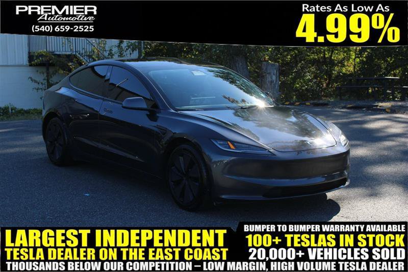 Used 2025 Tesla Model 3 Long Range AWD/4WD image 1