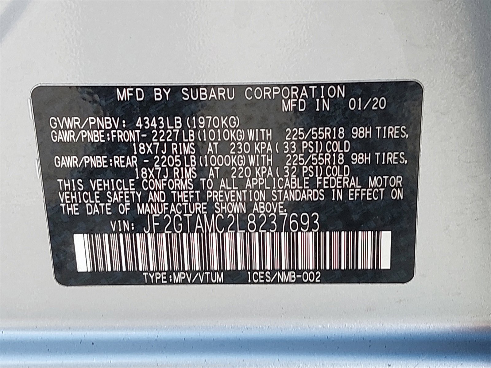 Used 2020 Subaru Crosstrek 2.0i Limited w/ Popular Package #2 image 36