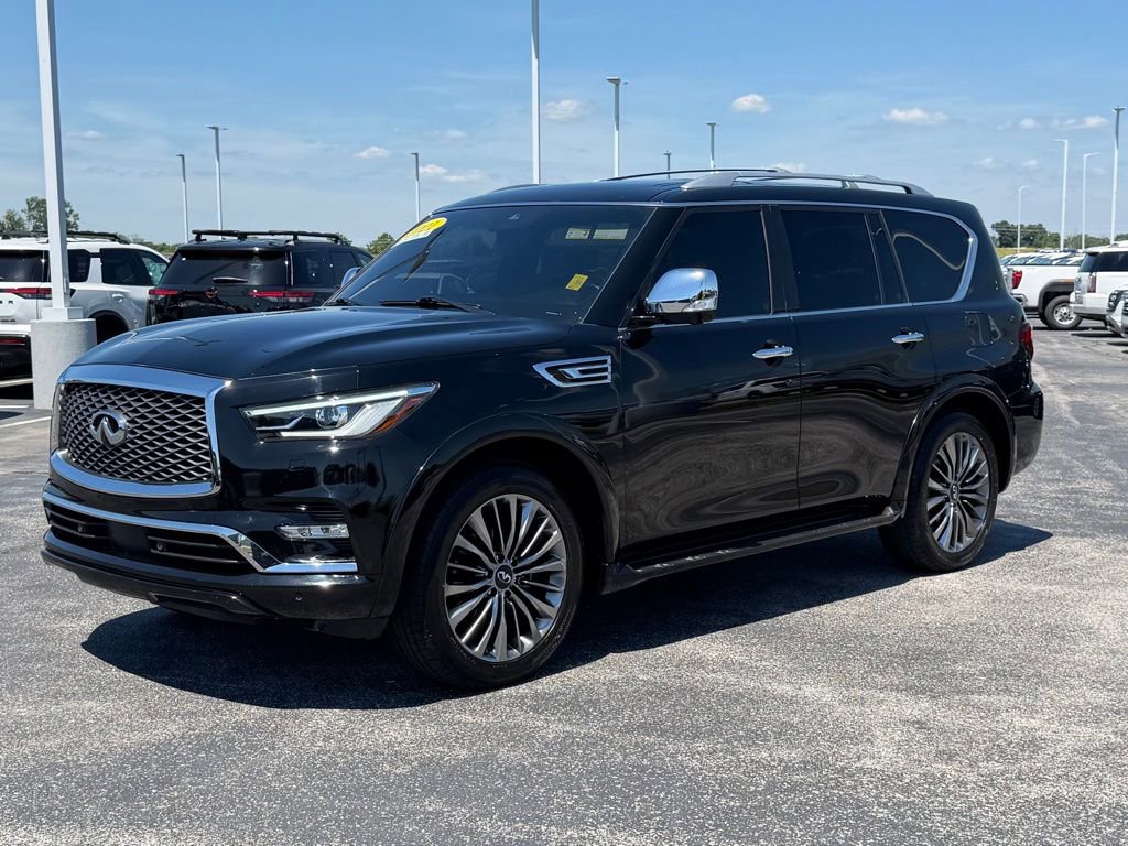 Used 2021 INFINITI QX80 Sensory w/ Cargo Package RWD image 9