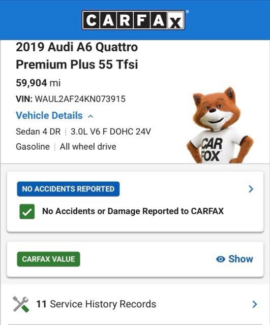 Used 2019 Audi A6 3.0T Premium Plus w/ Premium Plus Package AWD/4WD image 5