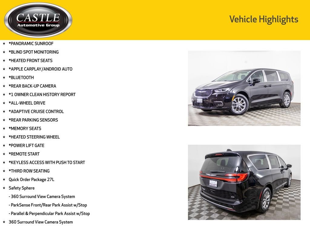 Used 2024 Chrysler Pacifica Touring-L image 3