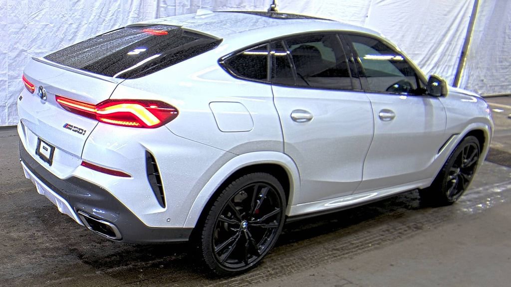 Used 2021 BMW X6 M50i w/ Executive Package AWD/4WD image 2