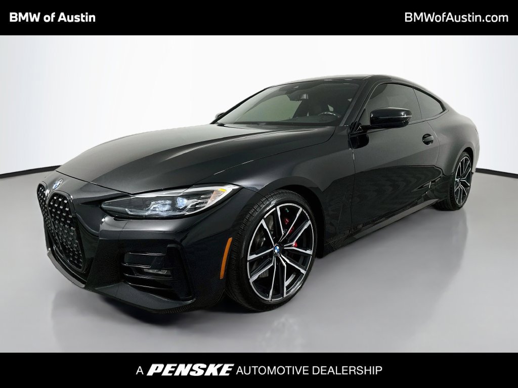 Used 2021 BMW 430i Coupe w/ M Sport Package RWD image 1