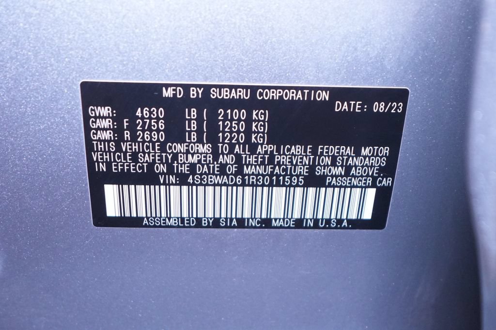 Used 2024 Subaru Legacy Premium AWD/4WD image 37