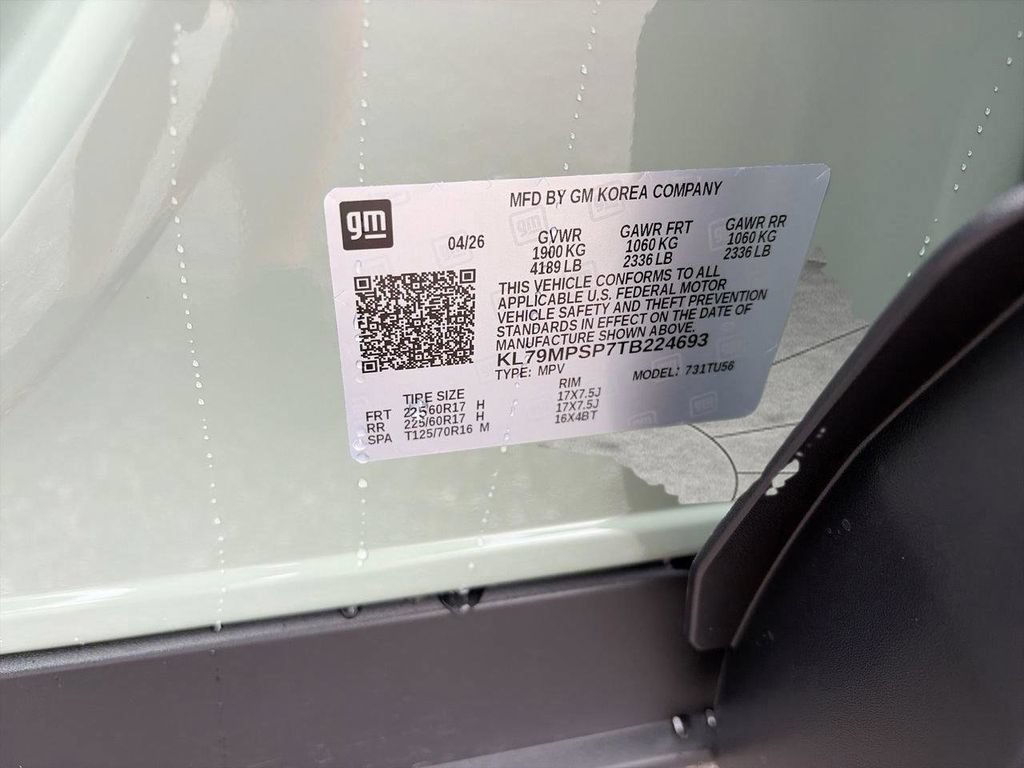 New 2026 Chevrolet TrailBlazer LT w/ LT Cold Weather Package FWD image 27