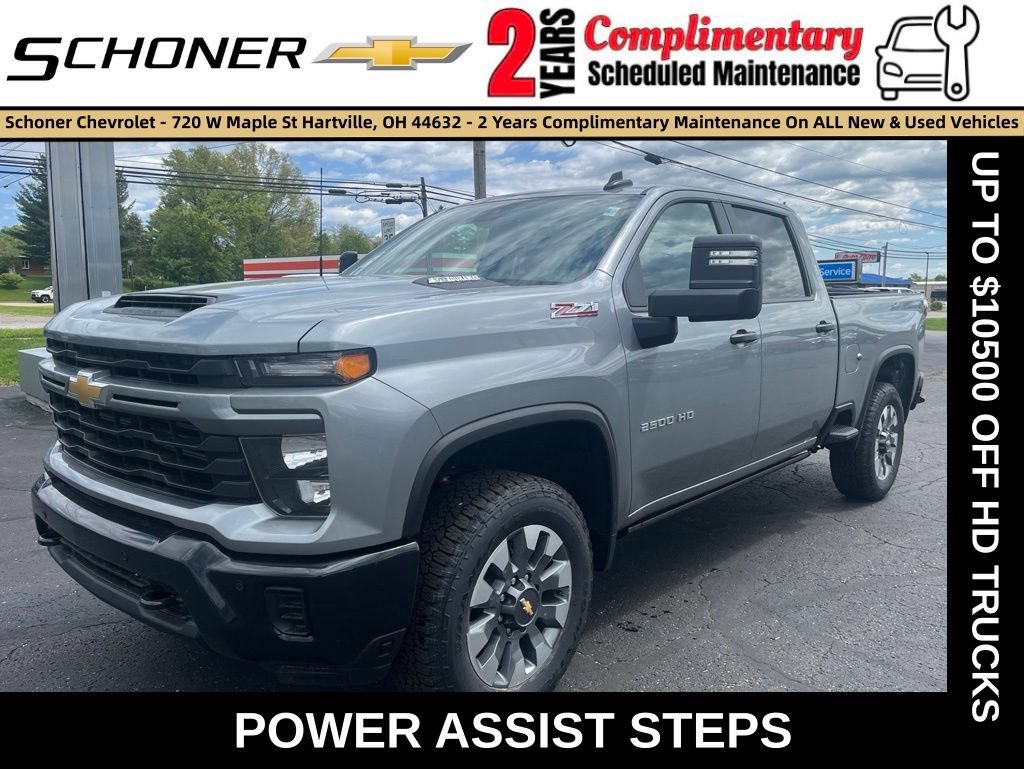 New 2026 Chevrolet Silverado 2500 Custom w/ Custom Value Package AWD/4WD image 1