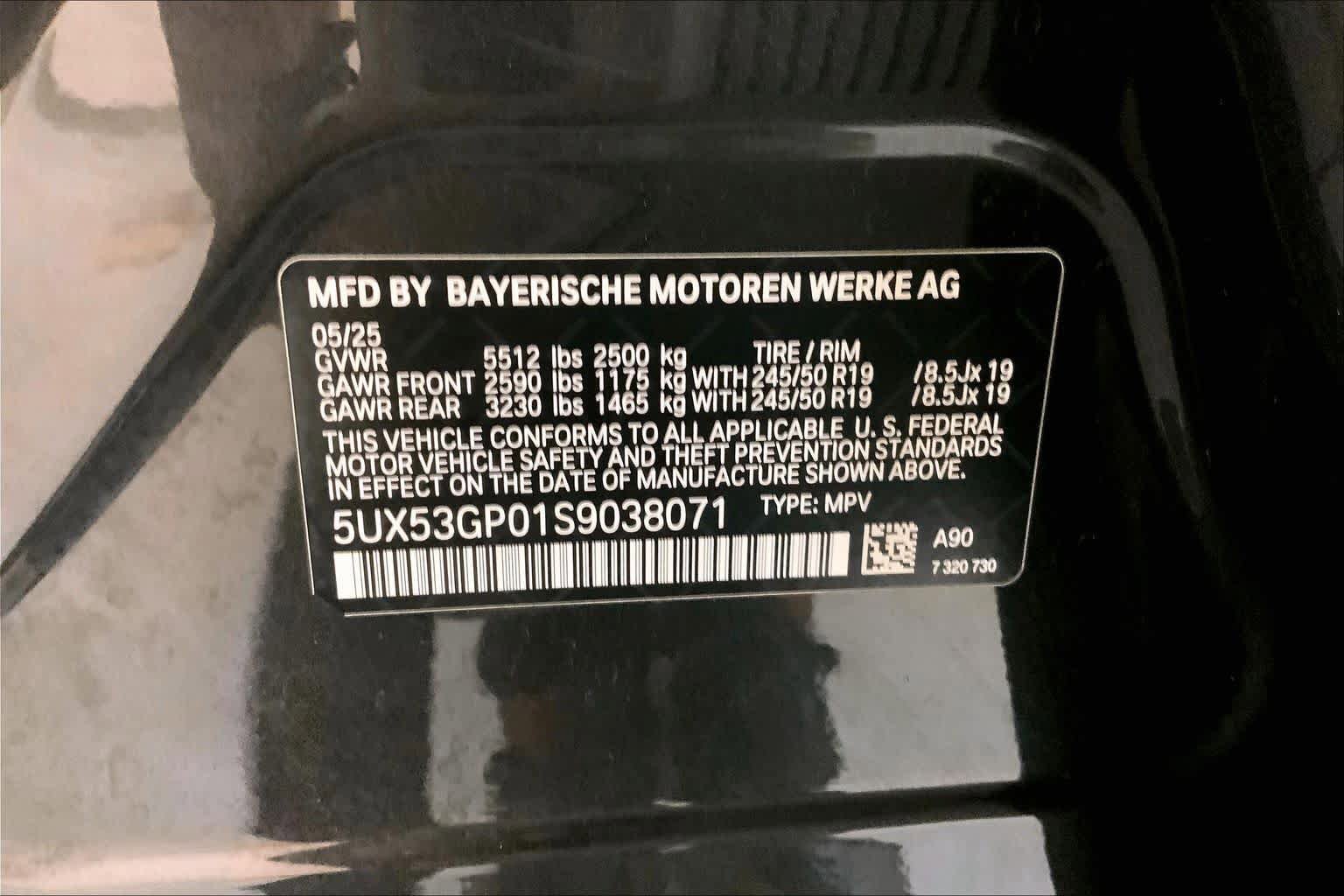 Certified 2025 BMW X3 xDrive30i image 36