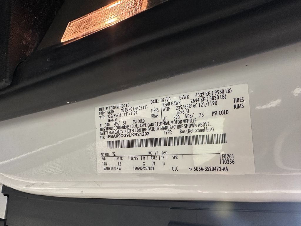Used 2020 Ford Transit 350 XLT AWD/4WD image 32