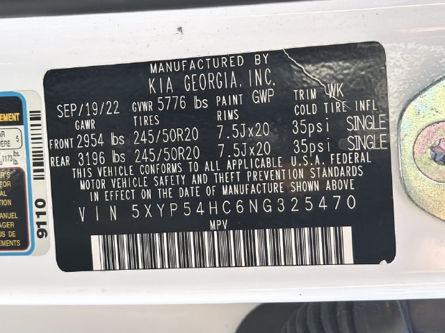 Used 2022 Kia Telluride SX FWD image 37
