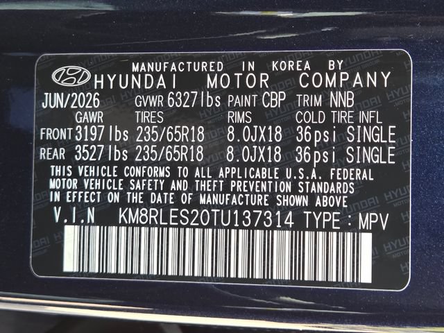 New 2026 Hyundai Palisade SEL AWD/4WD image 37