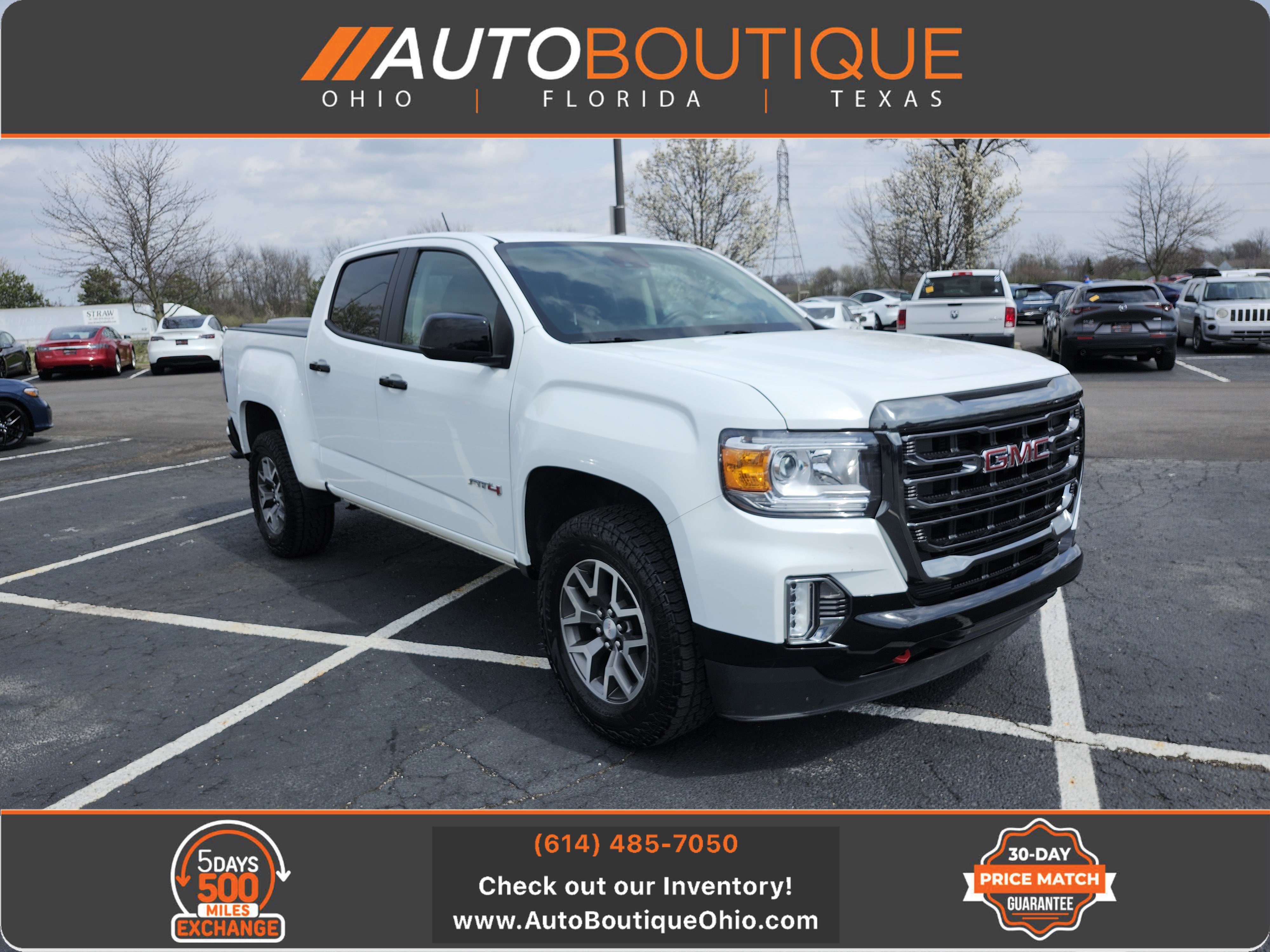 Used 2021 GMC Canyon AT4 w/ Driver Alert Package image 1