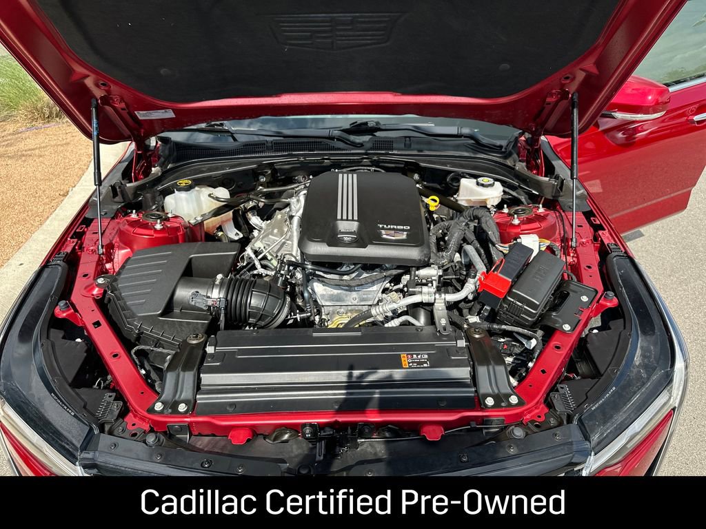 Certified 2024 Cadillac CT4 Luxury w/ Sun And Sound Package RWD image 18