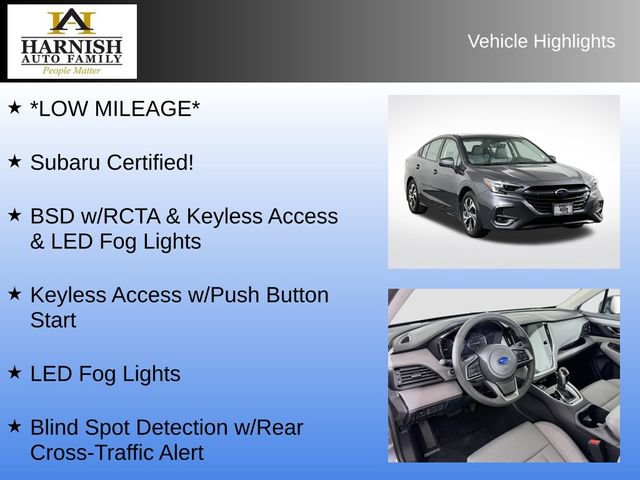 Certified 2025 Subaru Legacy Premium AWD/4WD image 9