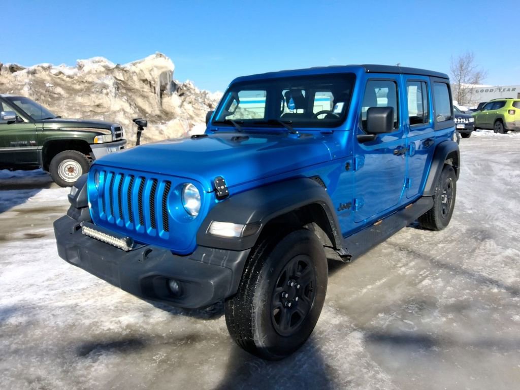 Certified 2021 Jeep Wrangler Unlimited Sport AWD/4WD image 4