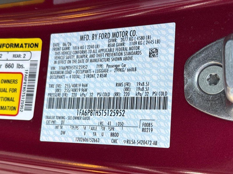 New 2026 Ford Mustang Coupe w/ Mustang Nite Pony Package RWD image 28