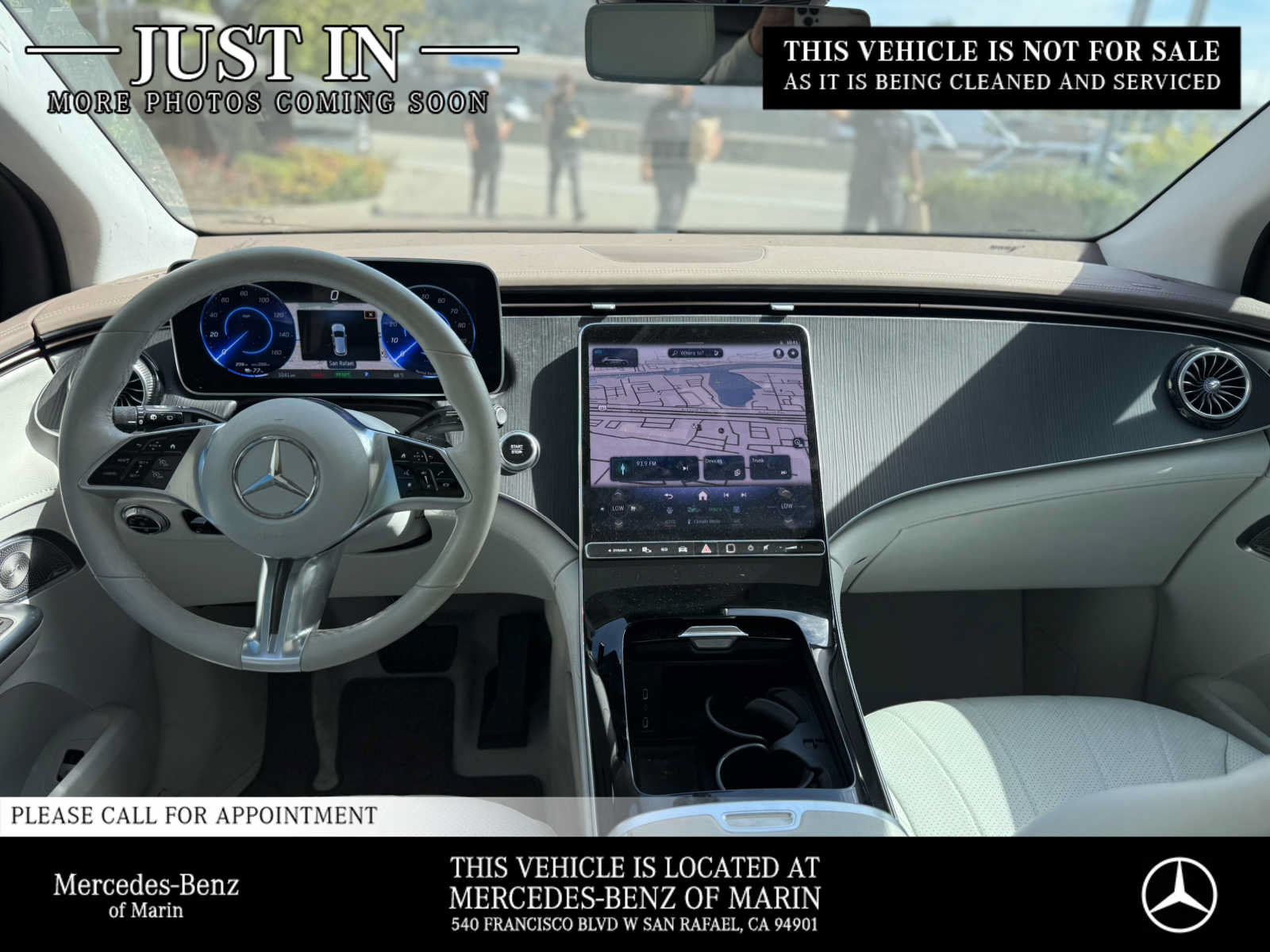 Used 2023 Mercedes-Benz EQE 350+ SUV w/ AMG Line Exterior Package image 7