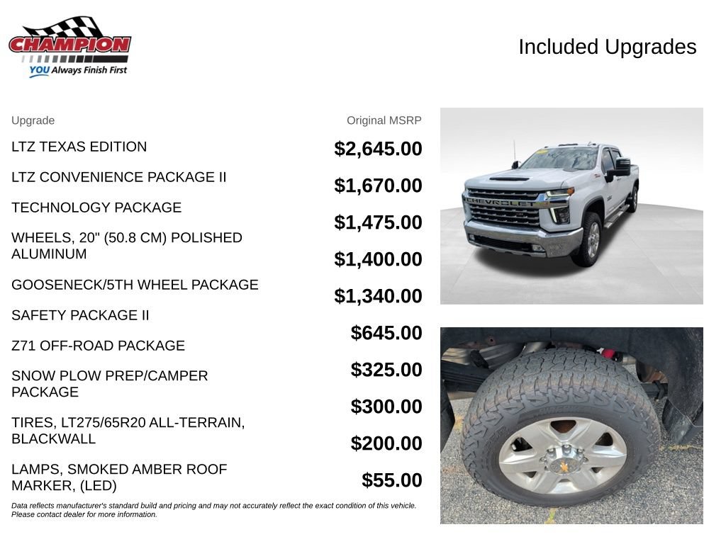 Used 2022 Chevrolet Silverado 2500 LTZ w/ LTZ Texas Edition AWD/4WD image 4