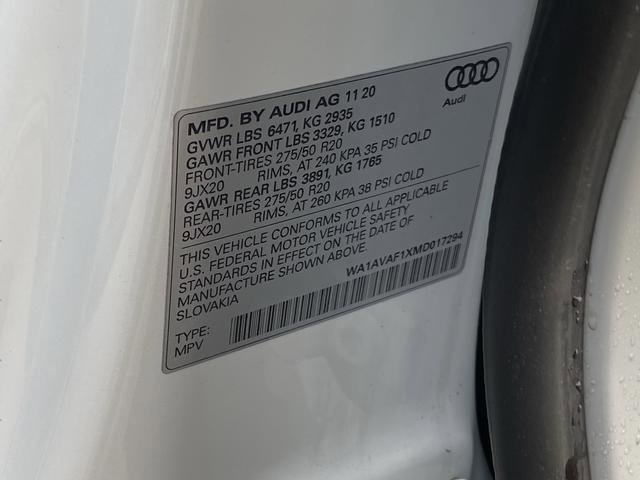 Used 2021 Audi Q8 Premium w/ Convenience Package image 38