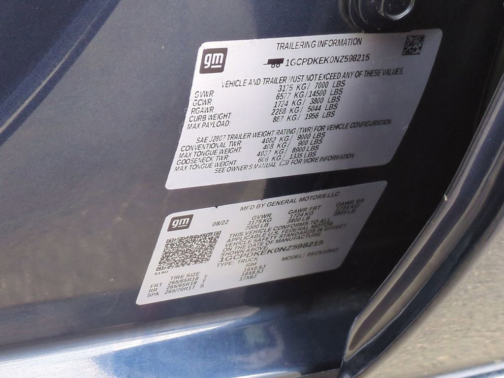 Certified 2022 Chevrolet Silverado 1500 LT image 26