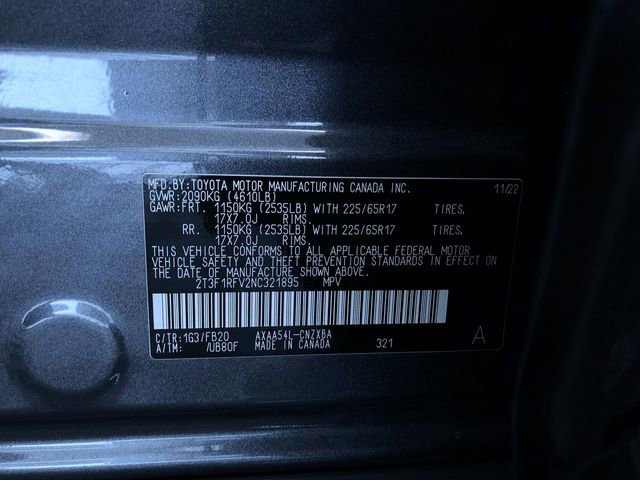 Certified 2022 Toyota RAV4 LE image 33