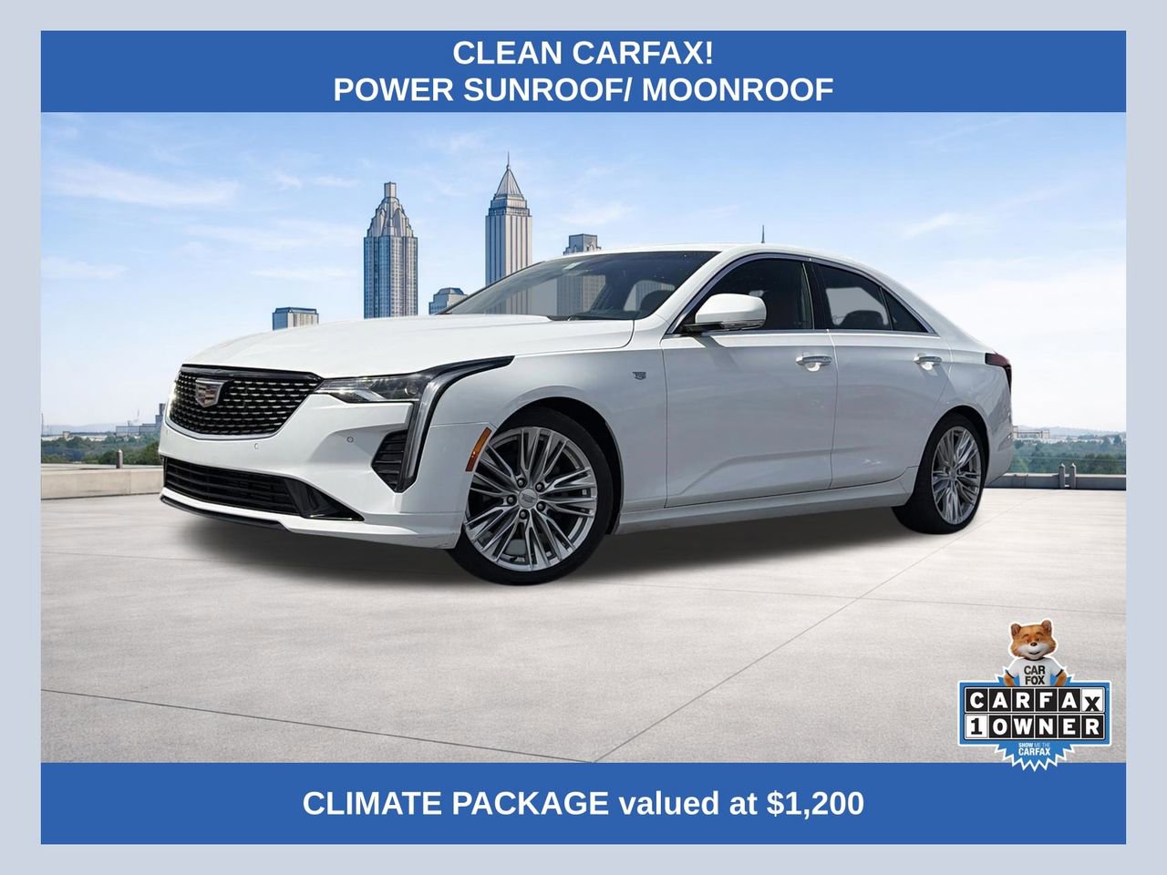 Used 2023 Cadillac CT4 Premium Luxury w/ Climate Package image 1