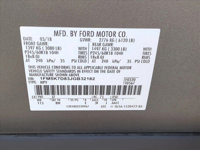 Used 2018 Ford Explorer XLT FWD image 25