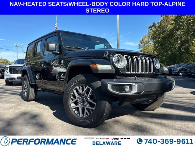 Used 2024 Jeep Wrangler Unlimited Sahara w/ Technology Group