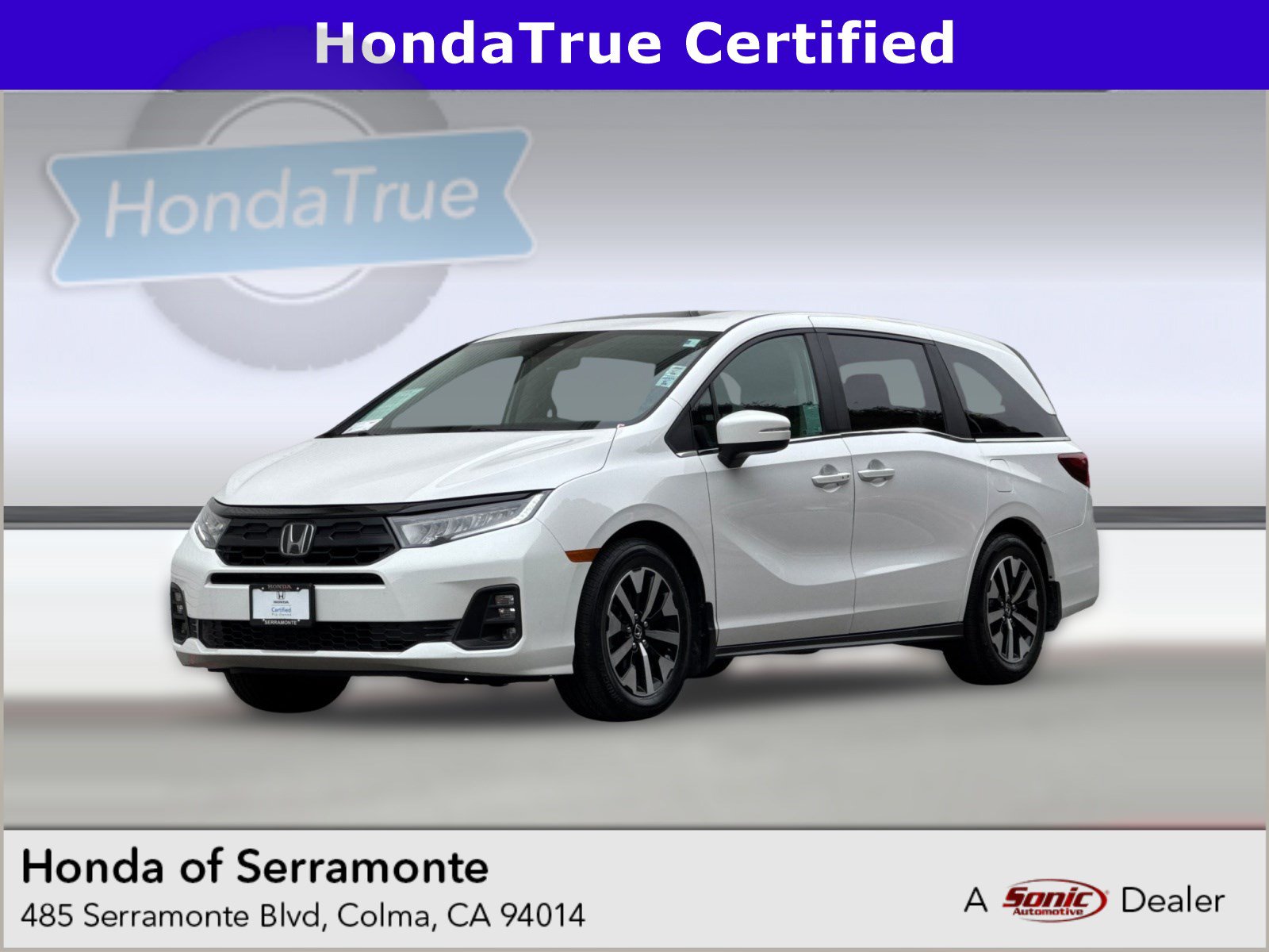 Certified 2025 Honda Odyssey EX-L
